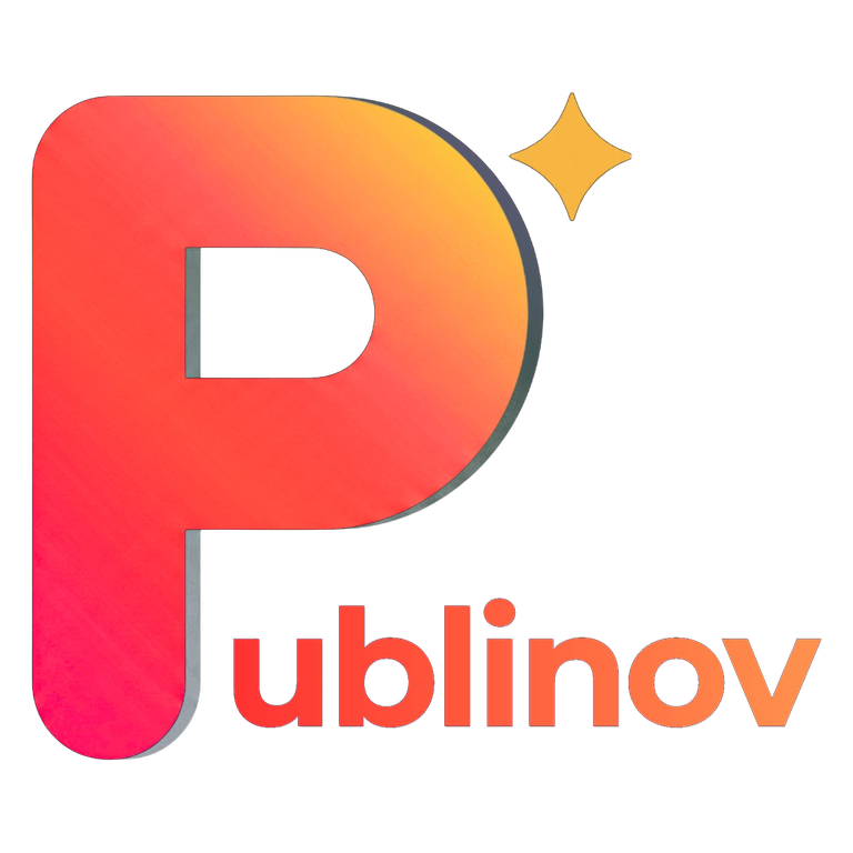 Publish-ready product visual and caption generated by Publinov